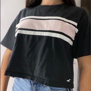 Hollister Black Crop Top